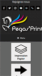 Mobile Screenshot of pegas-print.com